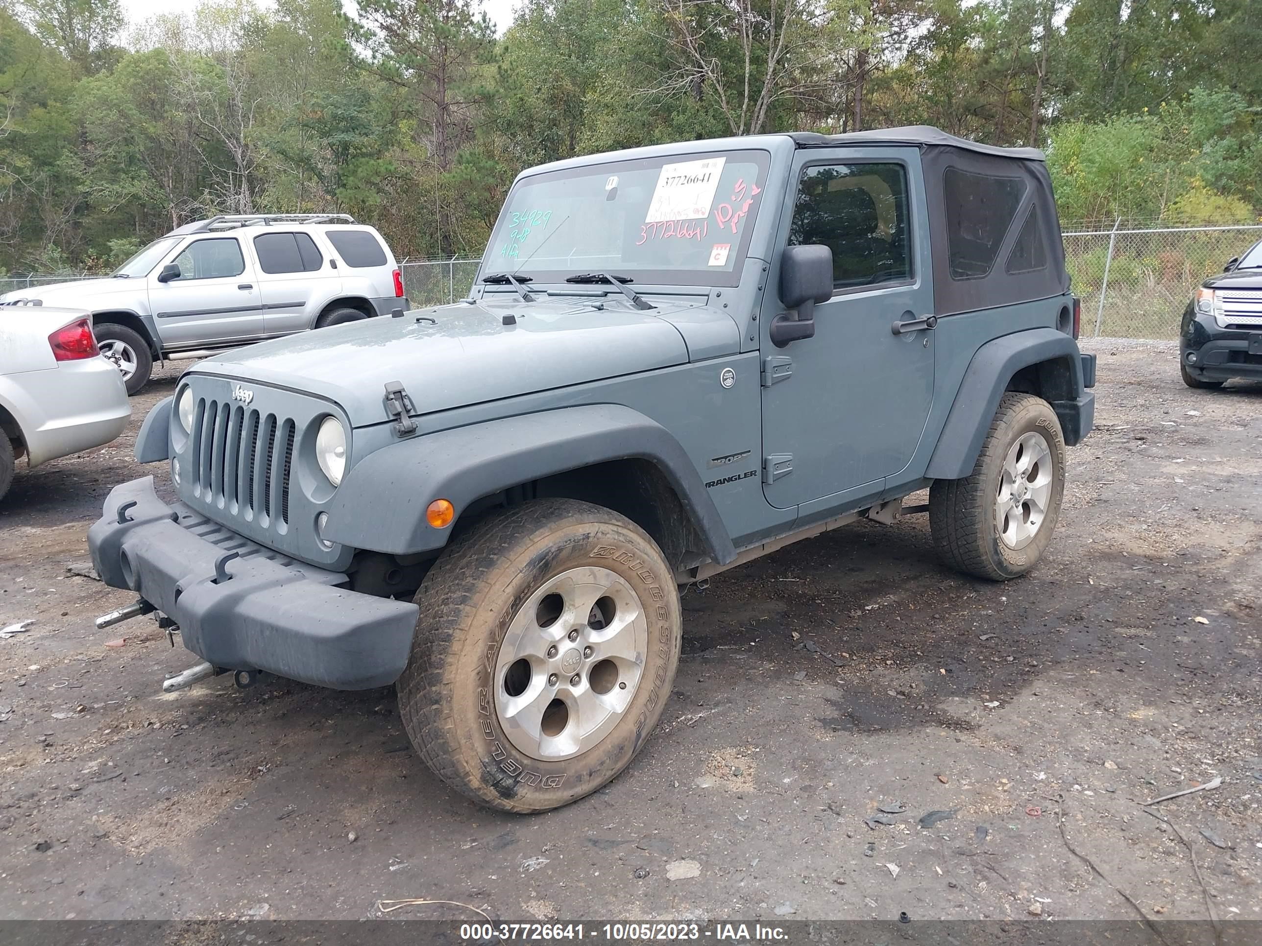 Photo 1 VIN: 1C4AJWAG1EL116846 - JEEP WRANGLER 