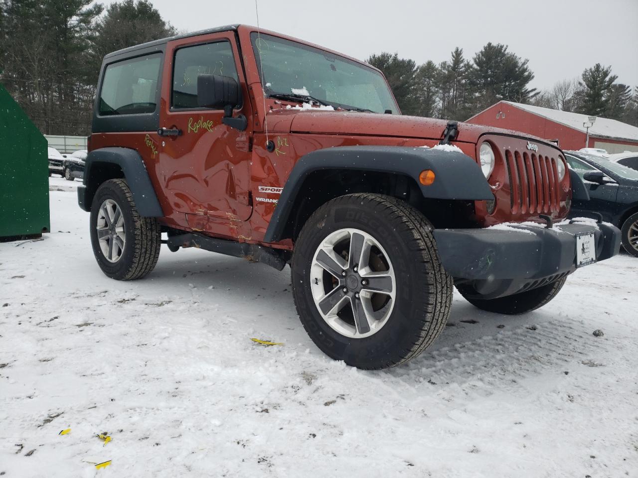 Photo 3 VIN: 1C4AJWAG1EL180384 - JEEP WRANGLER 