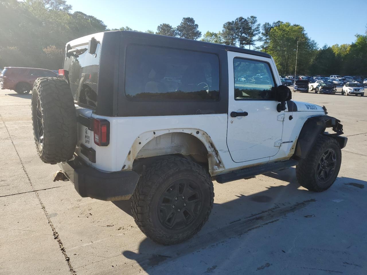 Photo 2 VIN: 1C4AJWAG1EL293669 - JEEP WRANGLER 