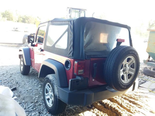 Photo 2 VIN: 1C4AJWAG2DL503517 - JEEP WRANGLER S 