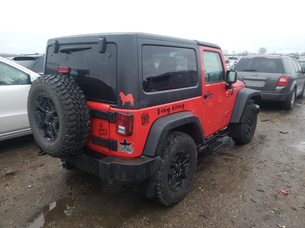 Photo 2 VIN: 1C4AJWAG6HL746933 - JEEP WRANGLER 