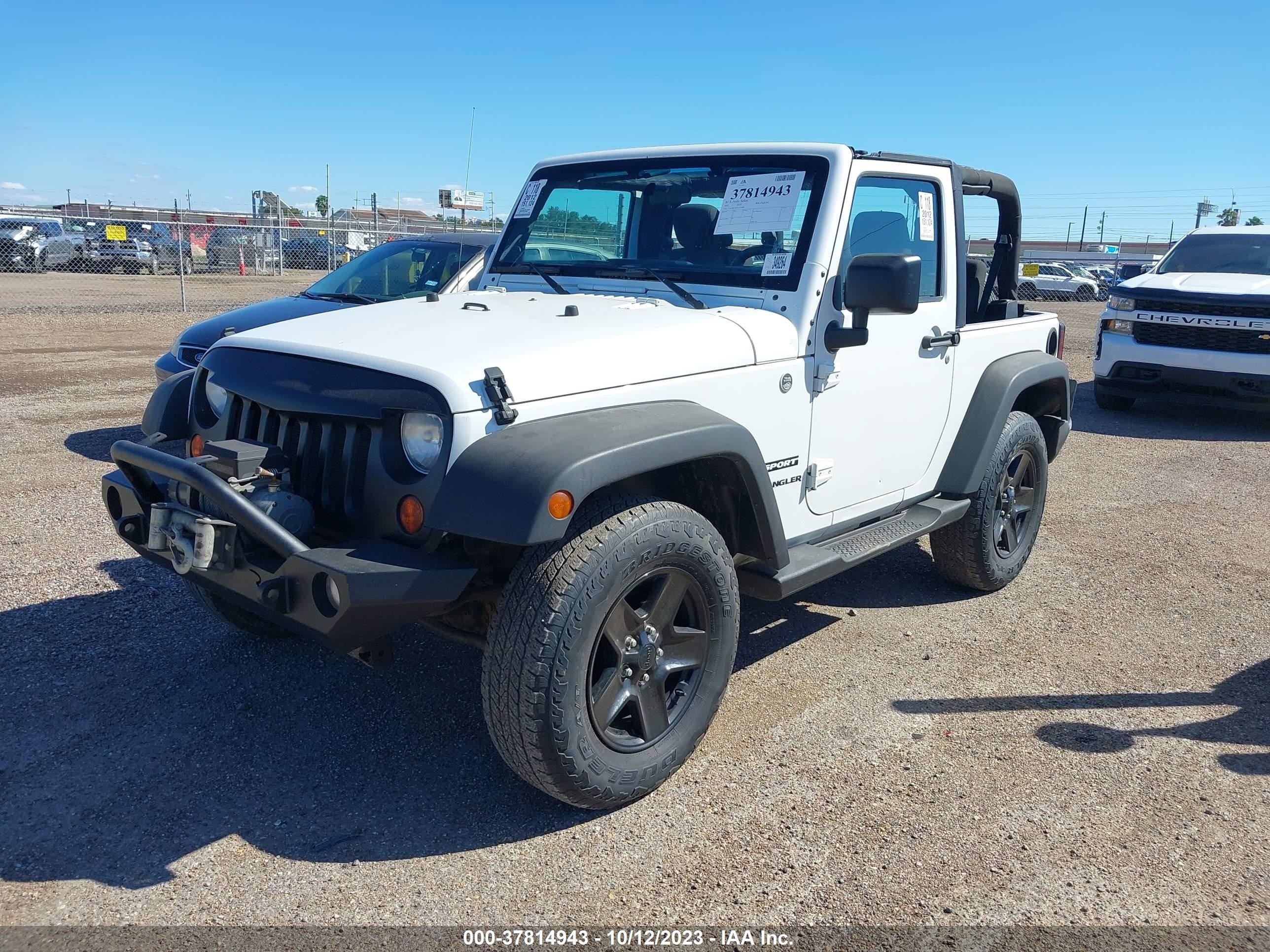 Photo 1 VIN: 1C4AJWAG7CL123488 - JEEP WRANGLER 