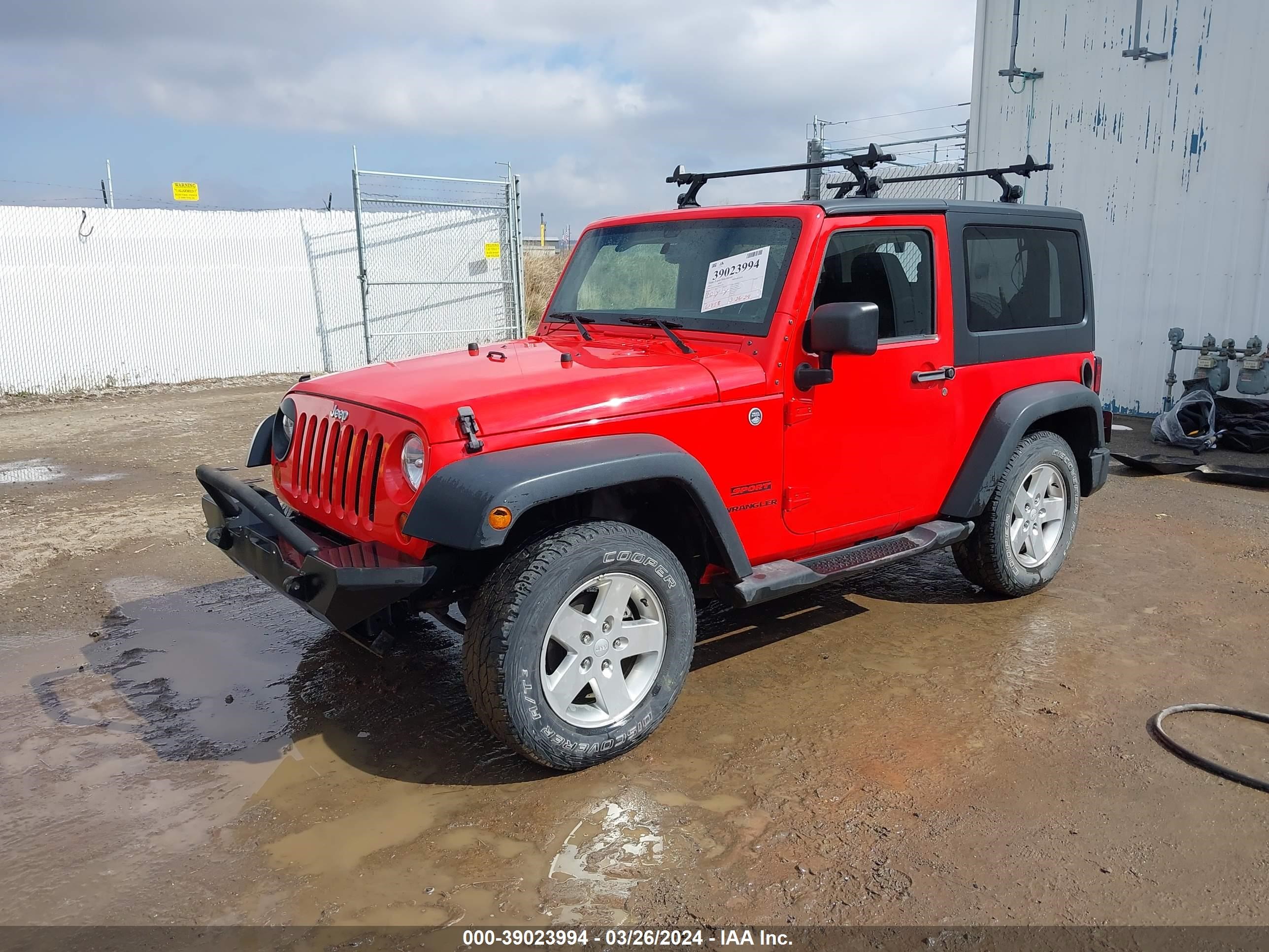 Photo 1 VIN: 1C4AJWAG7DL635155 - JEEP WRANGLER 