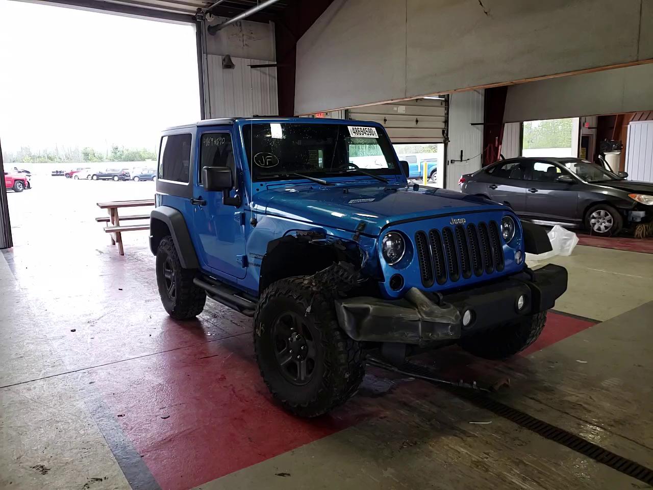 Photo 10 VIN: 1C4AJWAG7GL247895 - JEEP WRANGLER S 