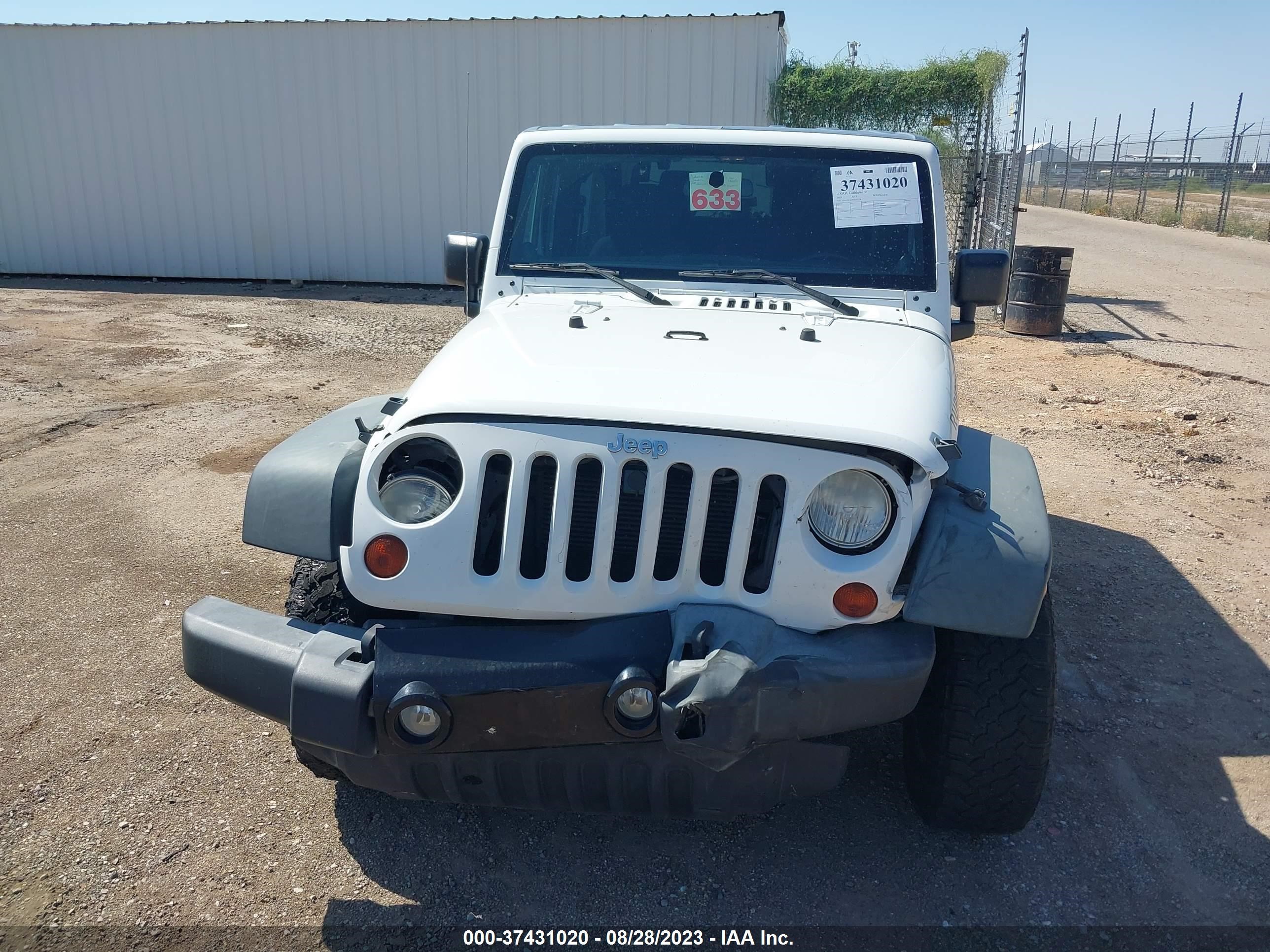 Photo 10 VIN: 1C4AJWAG9DL625338 - JEEP WRANGLER 