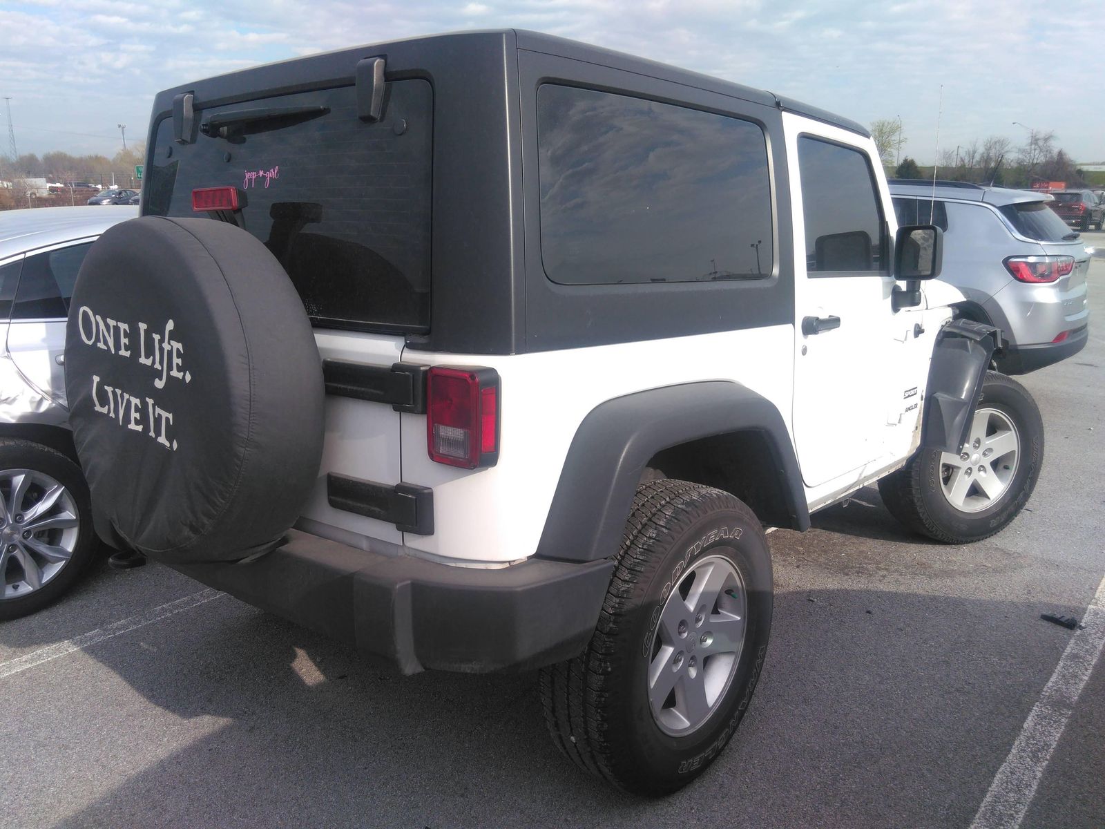 Photo 1 VIN: 1C4AJWAGXHL689359 - JEEP WRANGLER 