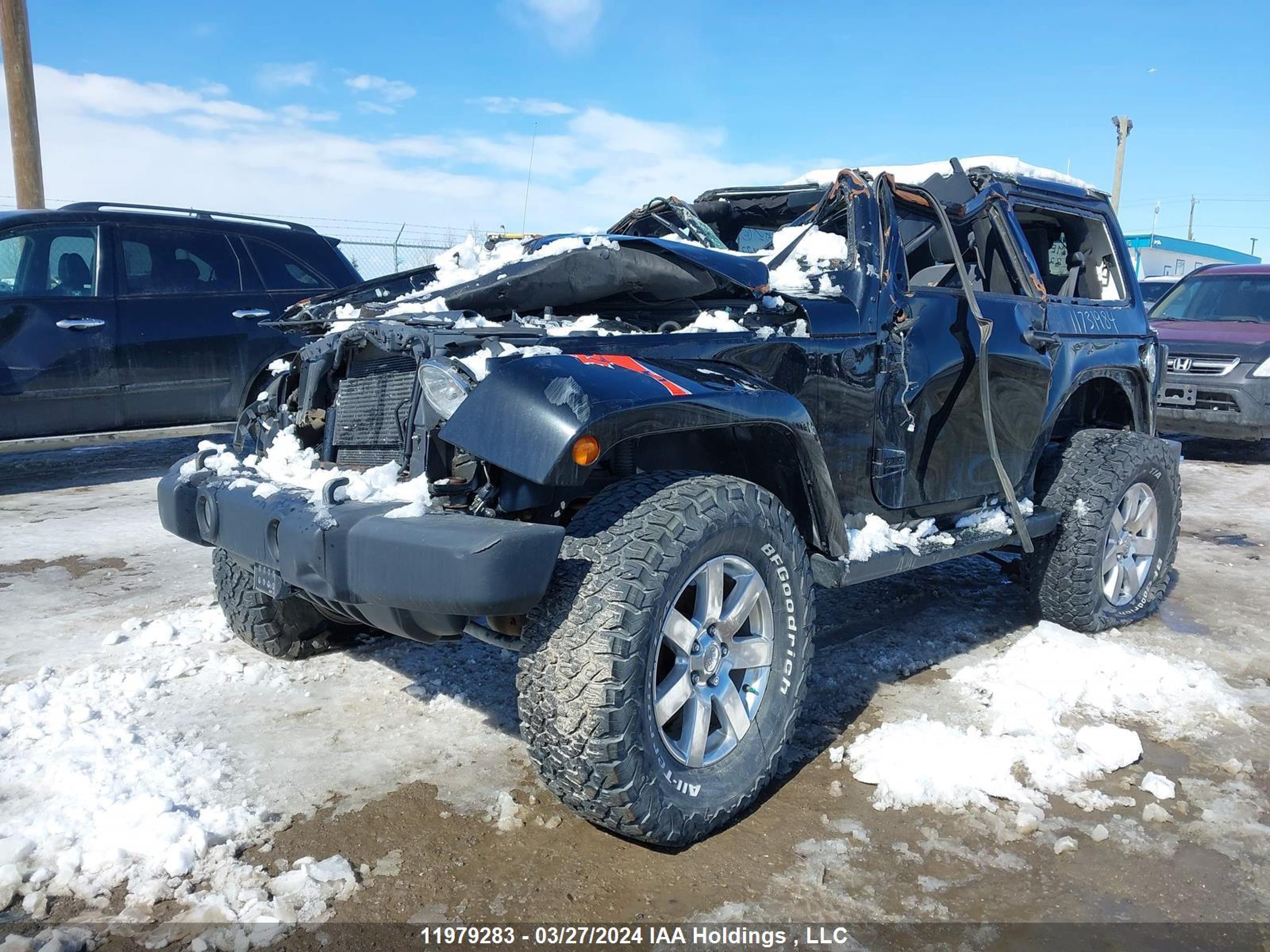 Photo 1 VIN: 1C4AJWBG0DL500341 - JEEP WRANGLER 