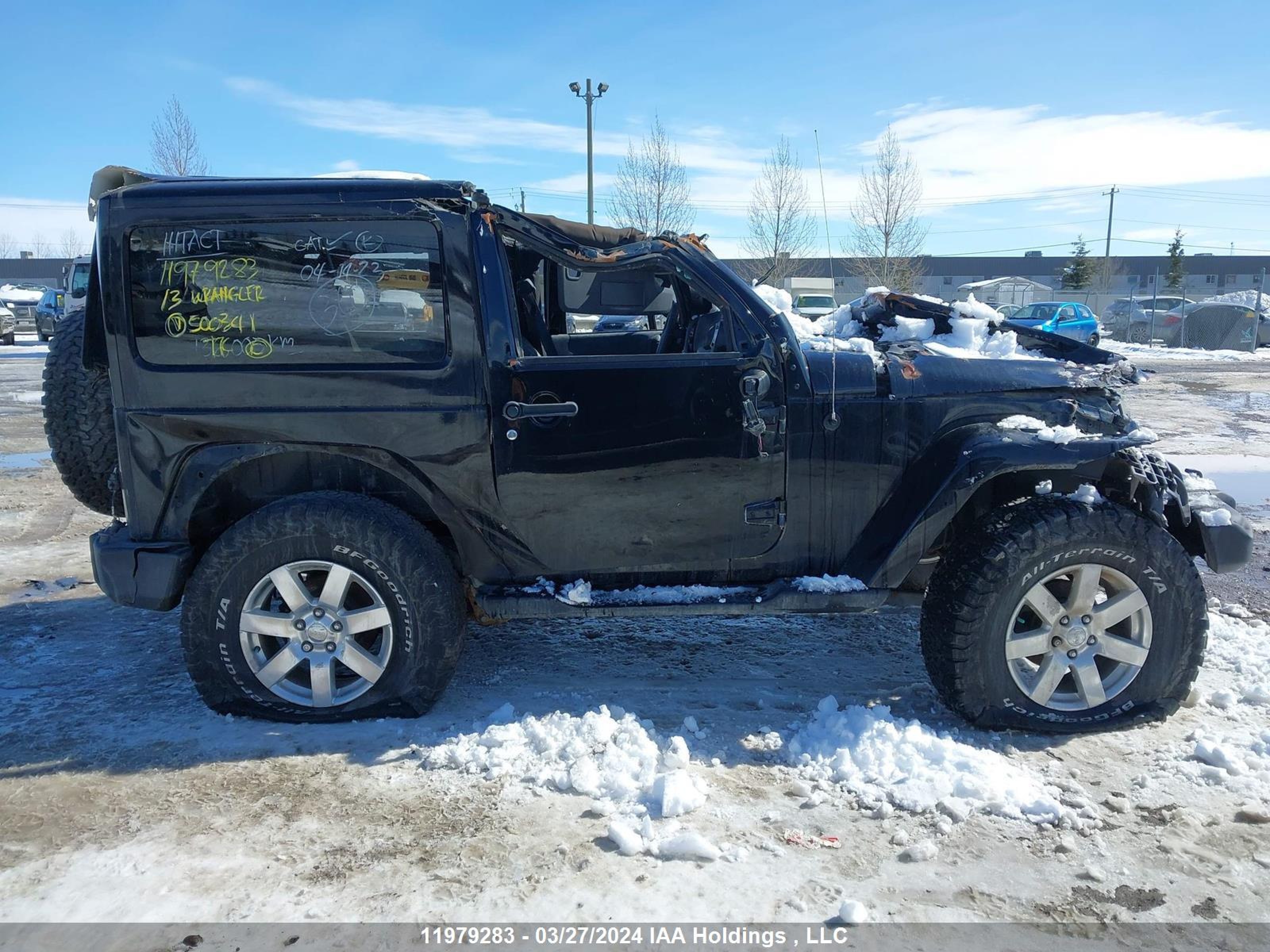 Photo 13 VIN: 1C4AJWBG0DL500341 - JEEP WRANGLER 