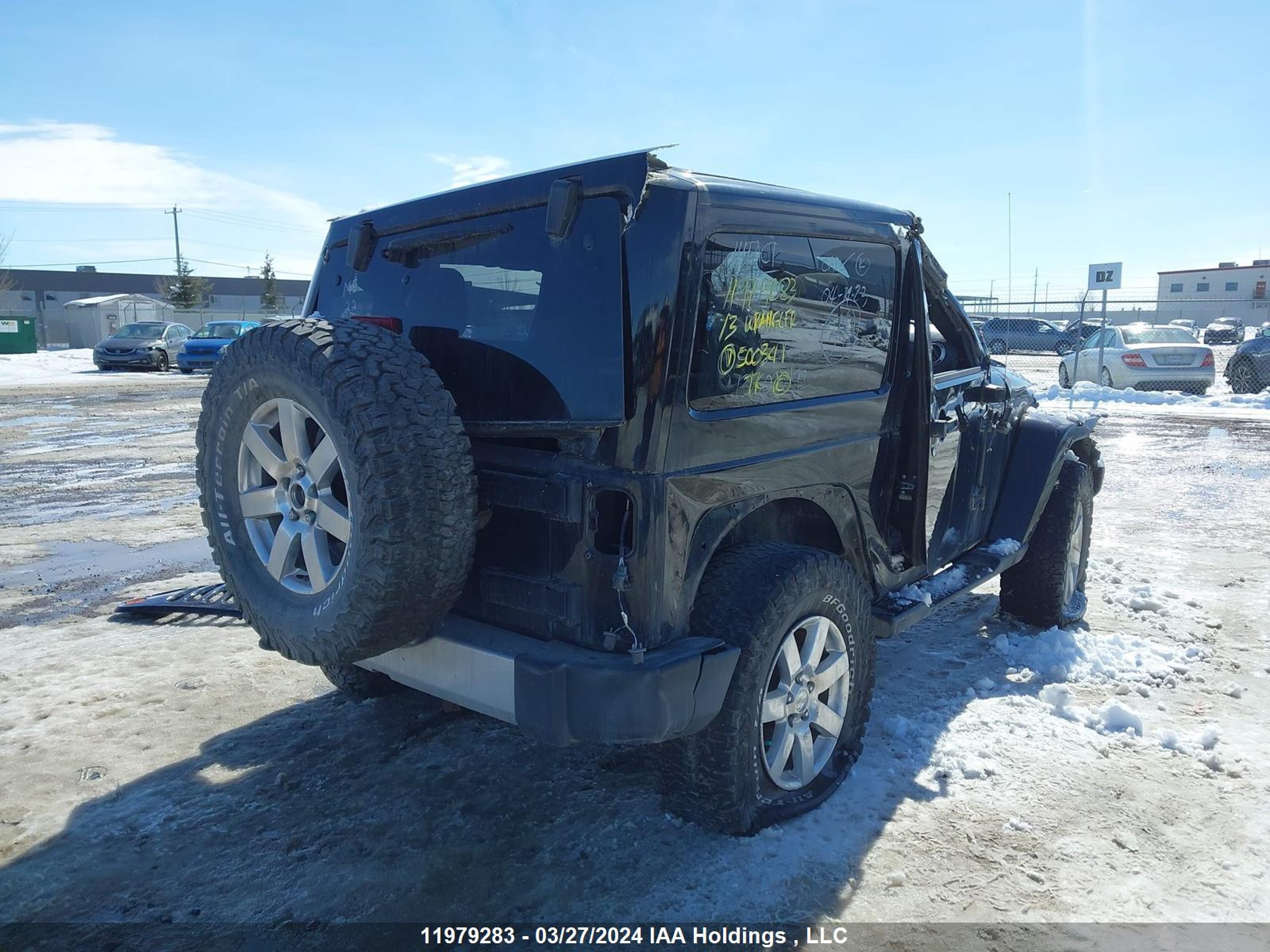 Photo 3 VIN: 1C4AJWBG0DL500341 - JEEP WRANGLER 