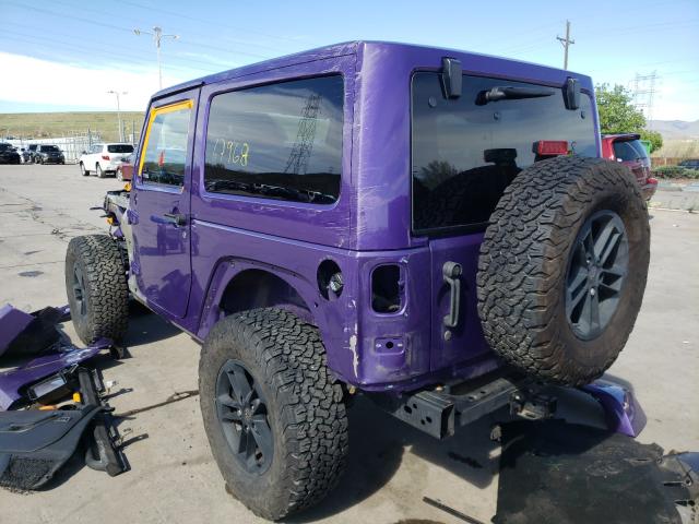 Photo 2 VIN: 1C4AJWBG1HL605458 - JEEP WRANGLER S 