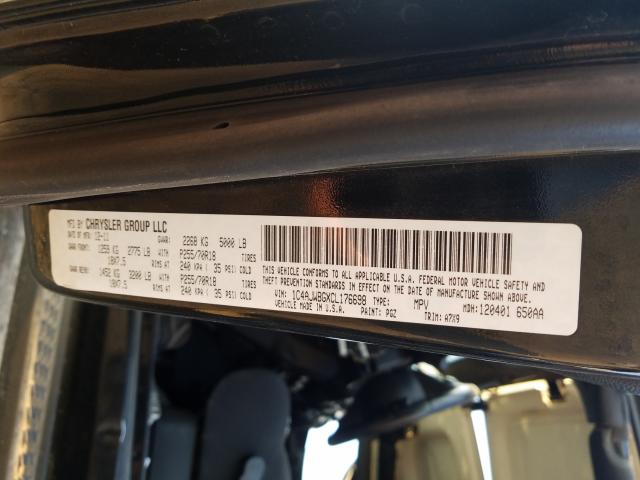 Photo 9 VIN: 1C4AJWBGXCL176698 - JEEP WRANGLER S 