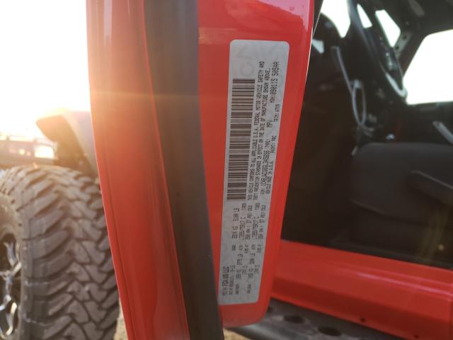 Photo 9 VIN: 1C4BJWCG6GL345656 - JEEP WRANGLER R 