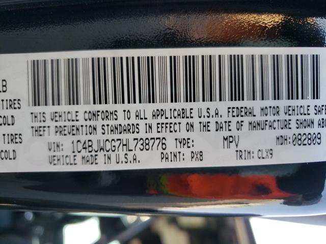 Photo 9 VIN: 1C4BJWCG7HL738776 - JEEP WRANGLER R 