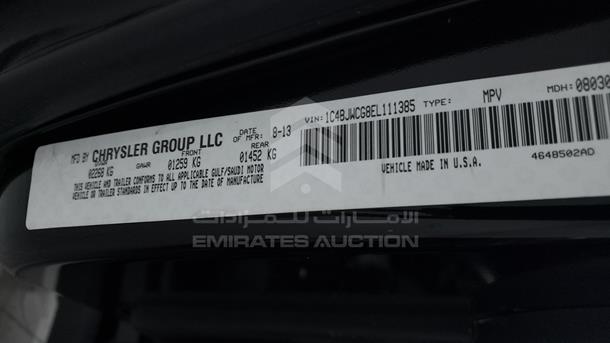 Photo 2 VIN: 1C4BJWCG8EL111385 - JEEP WRANGLER 