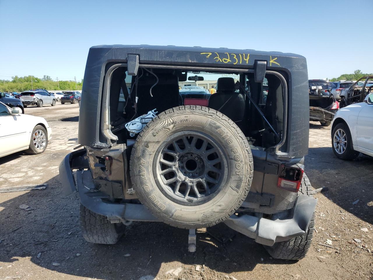 Photo 5 VIN: 1C4BJWDG1HL722314 - JEEP WRANGLER 