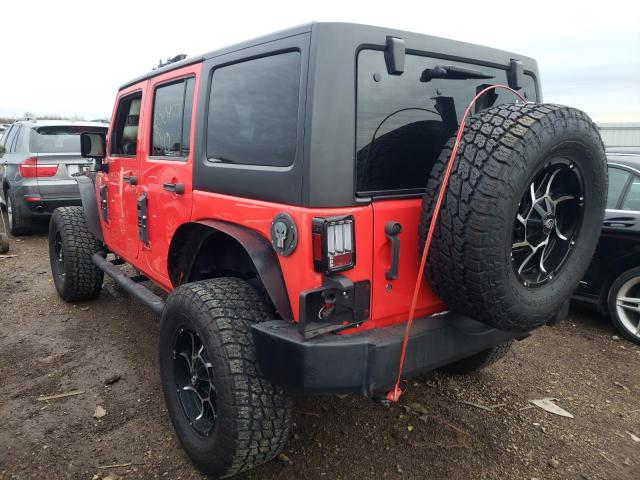 Photo 2 VIN: 1C4BJWDG3DL668167 - JEEP WRANGLER U 