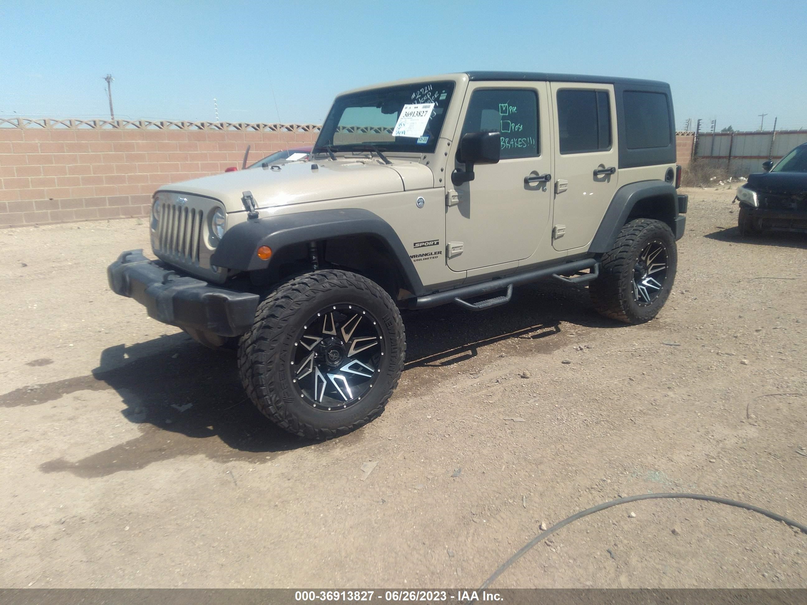 Photo 1 VIN: 1C4BJWDG3HL700377 - JEEP WRANGLER 