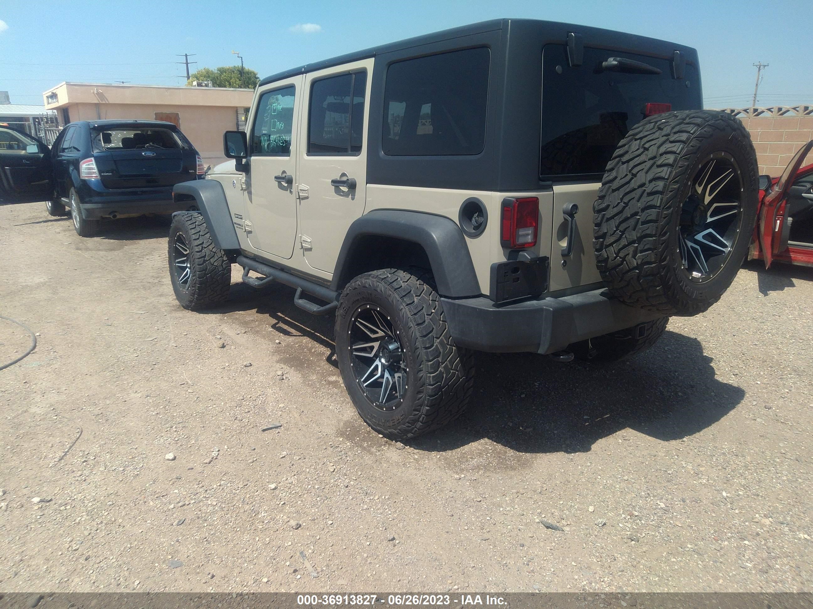 Photo 2 VIN: 1C4BJWDG3HL700377 - JEEP WRANGLER 