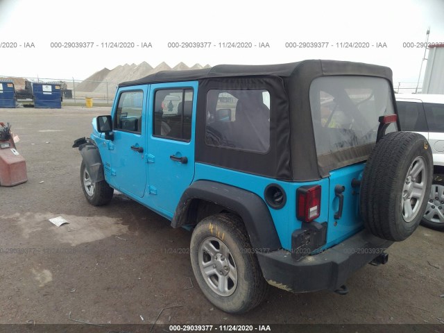 Photo 2 VIN: 1C4BJWDG3JL816197 - JEEP WRANGLER JK UNLIMITED 