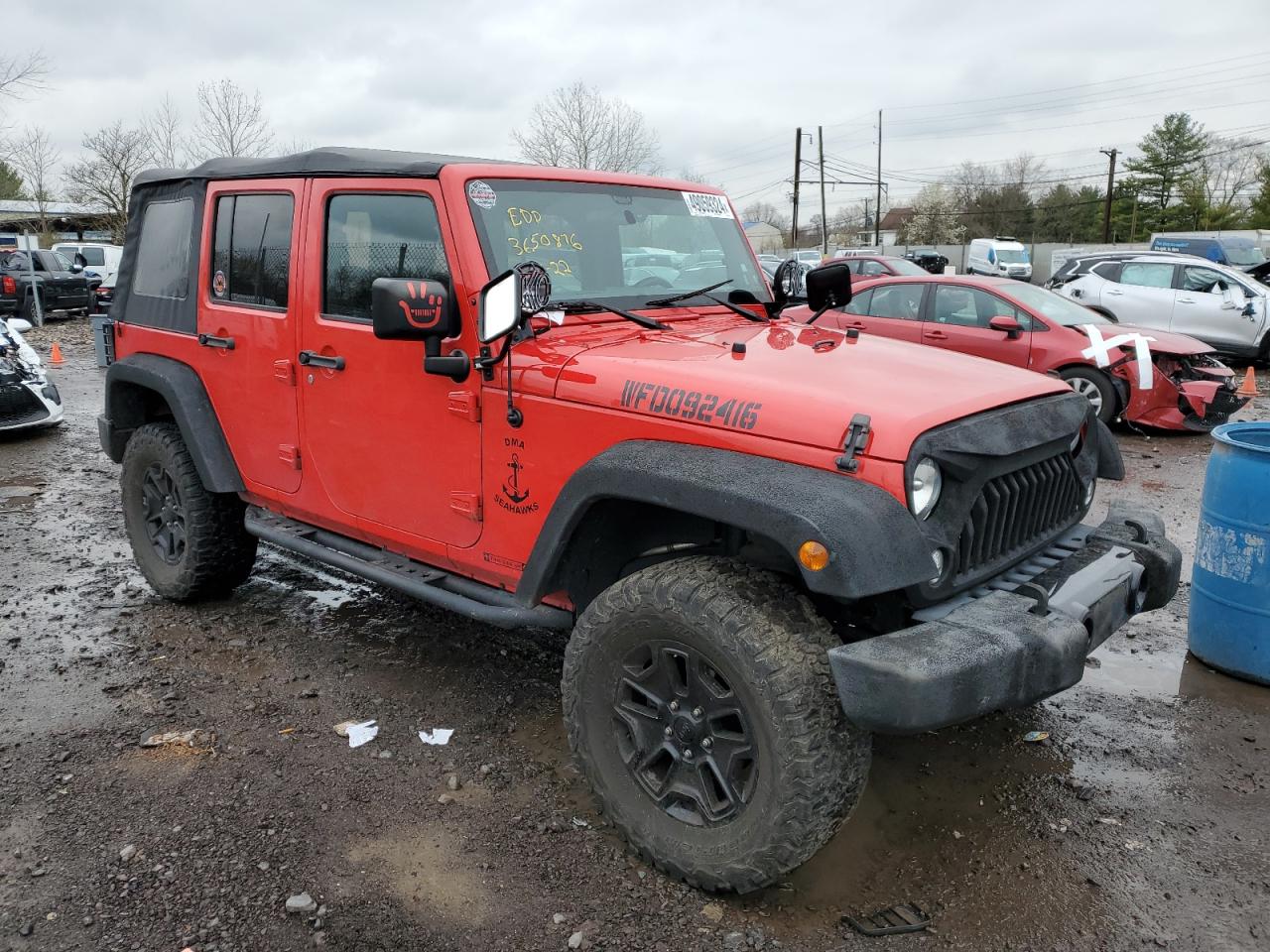 Photo 3 VIN: 1C4BJWDG4GL267960 - JEEP WRANGLER 