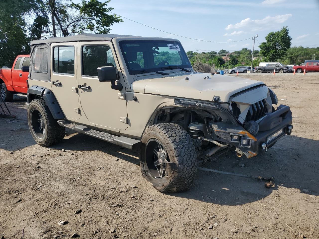 Photo 3 VIN: 1C4BJWDG4GL288906 - JEEP WRANGLER U 