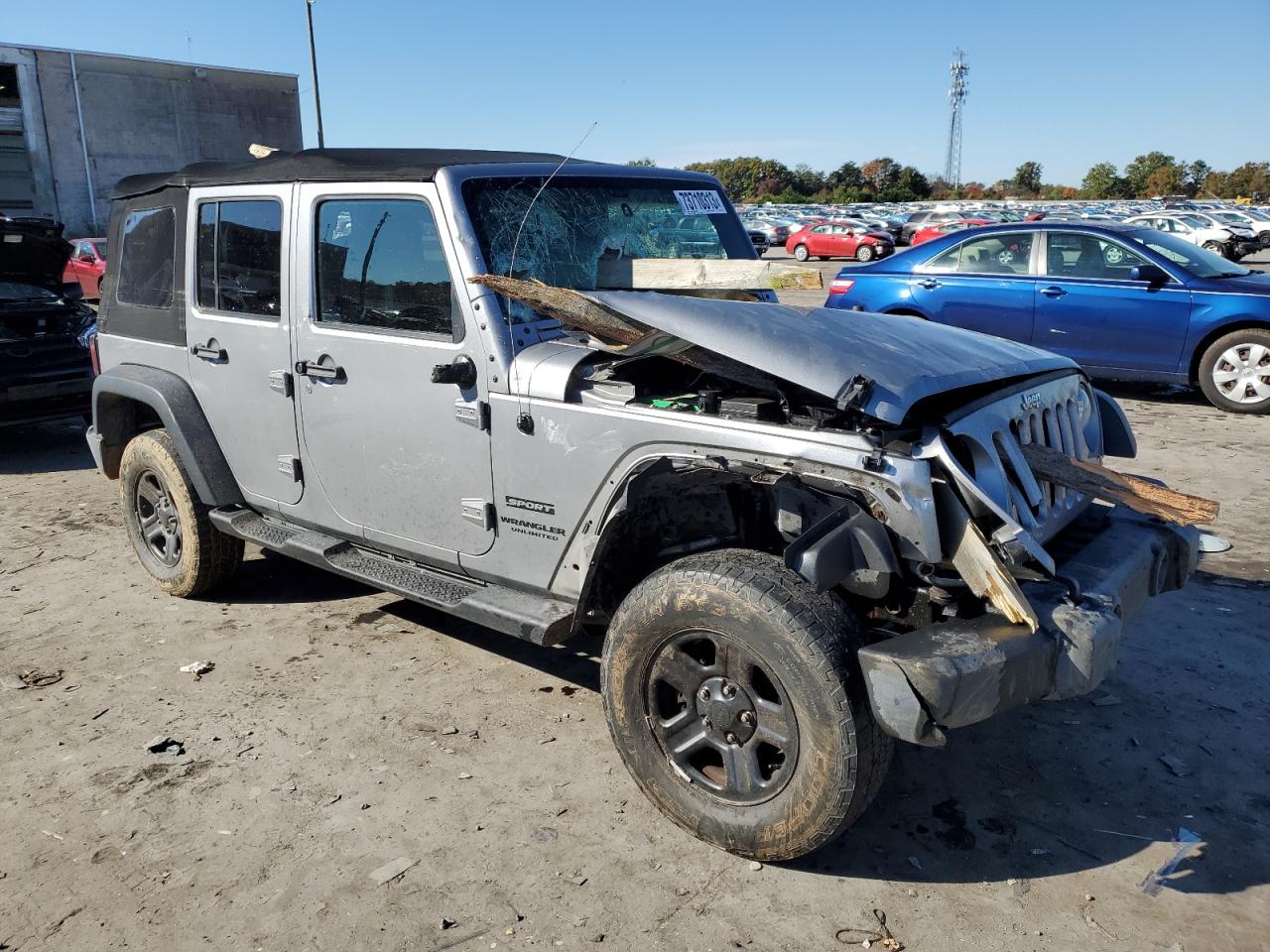 Photo 3 VIN: 1C4BJWDG4GL336212 - JEEP WRANGLER 