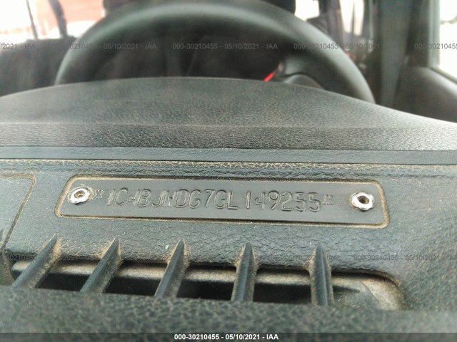 Photo 8 VIN: 1C4BJWDG7GL149255 - JEEP WRANGLER 