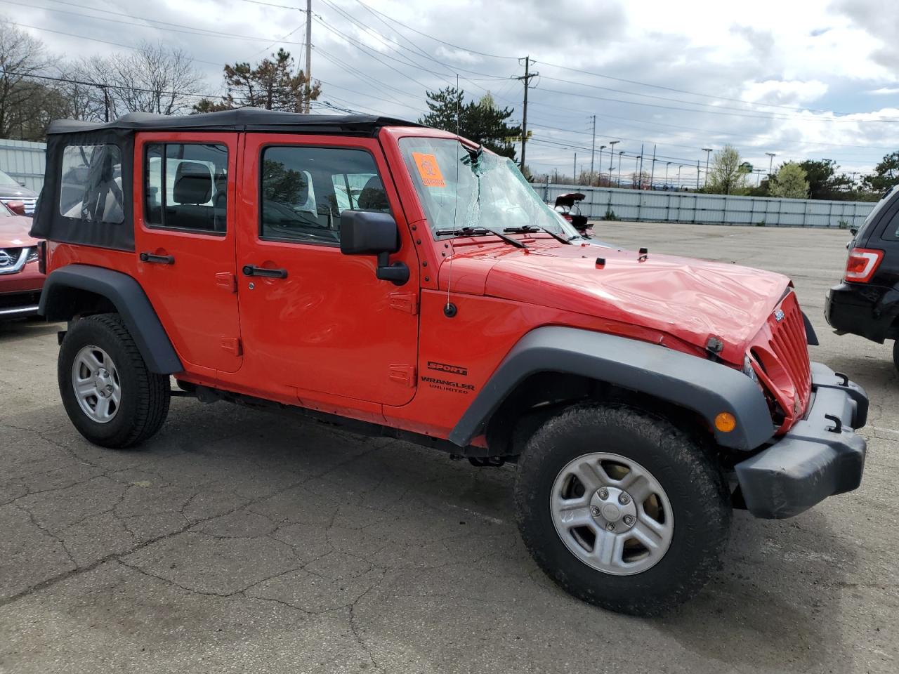 Photo 3 VIN: 1C4BJWDG7HL555375 - JEEP WRANGLER 