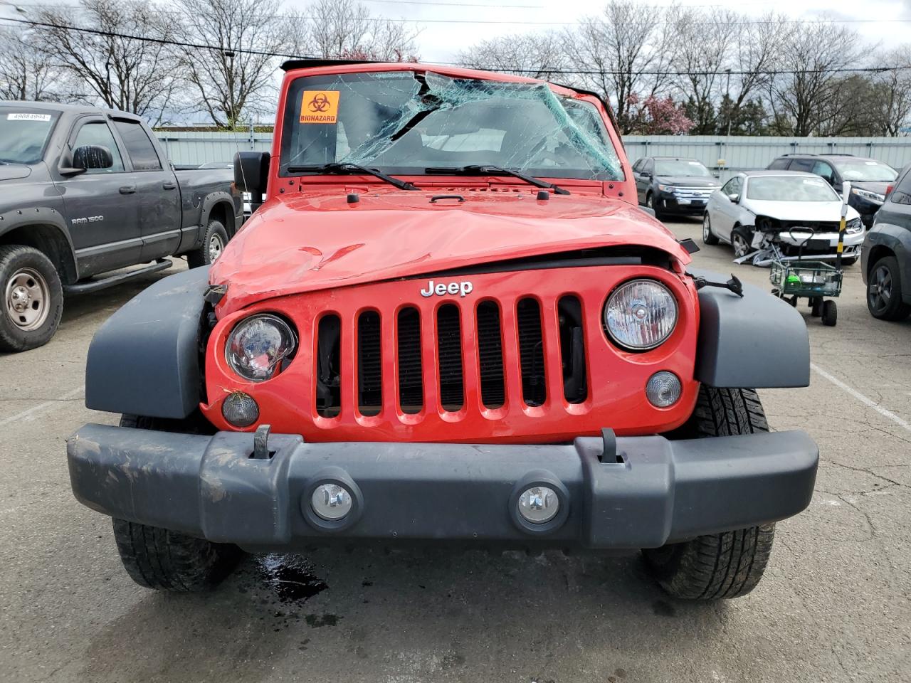 Photo 4 VIN: 1C4BJWDG7HL555375 - JEEP WRANGLER 