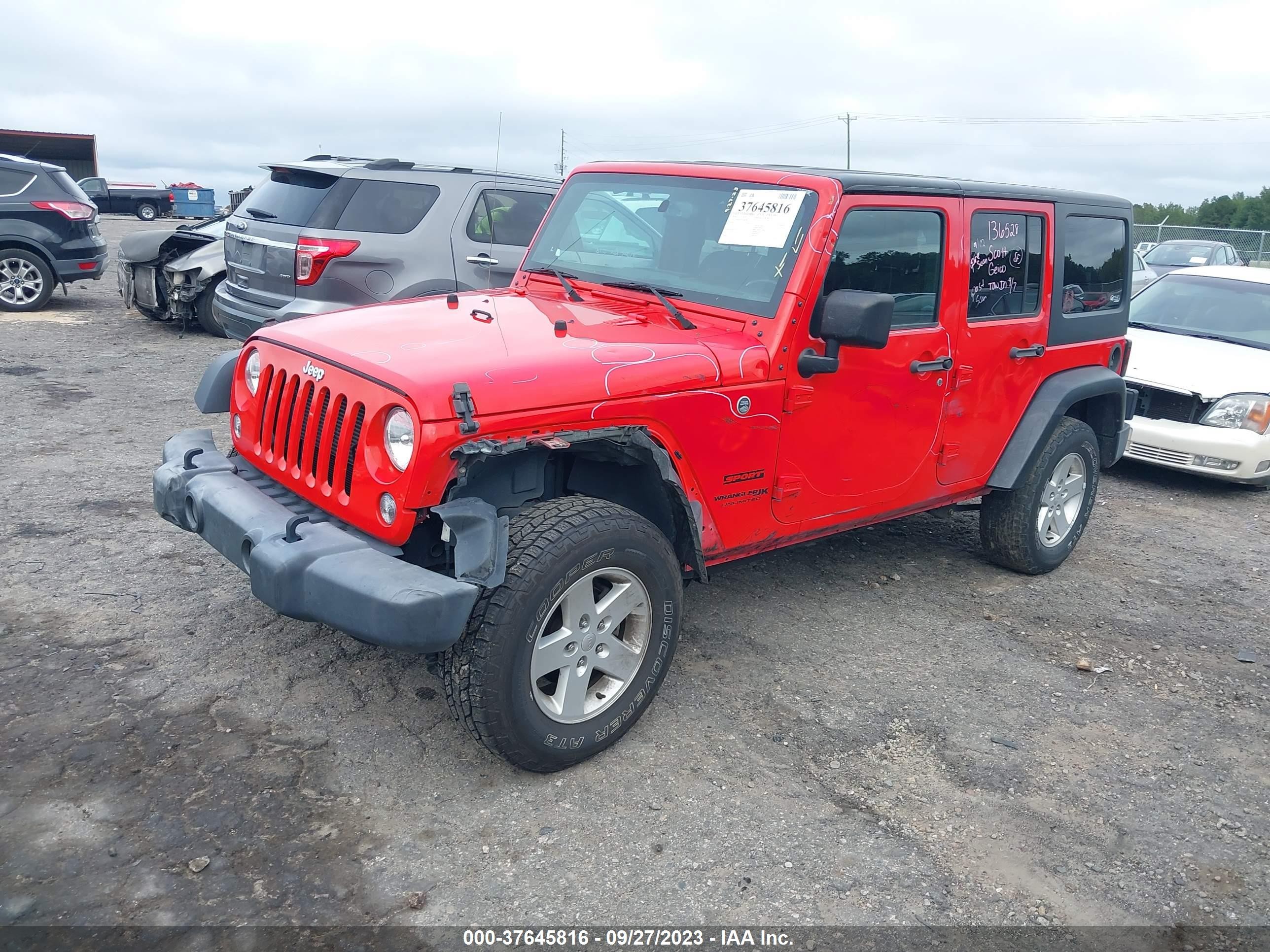 Photo 1 VIN: 1C4BJWDG7JL882980 - JEEP WRANGLER 