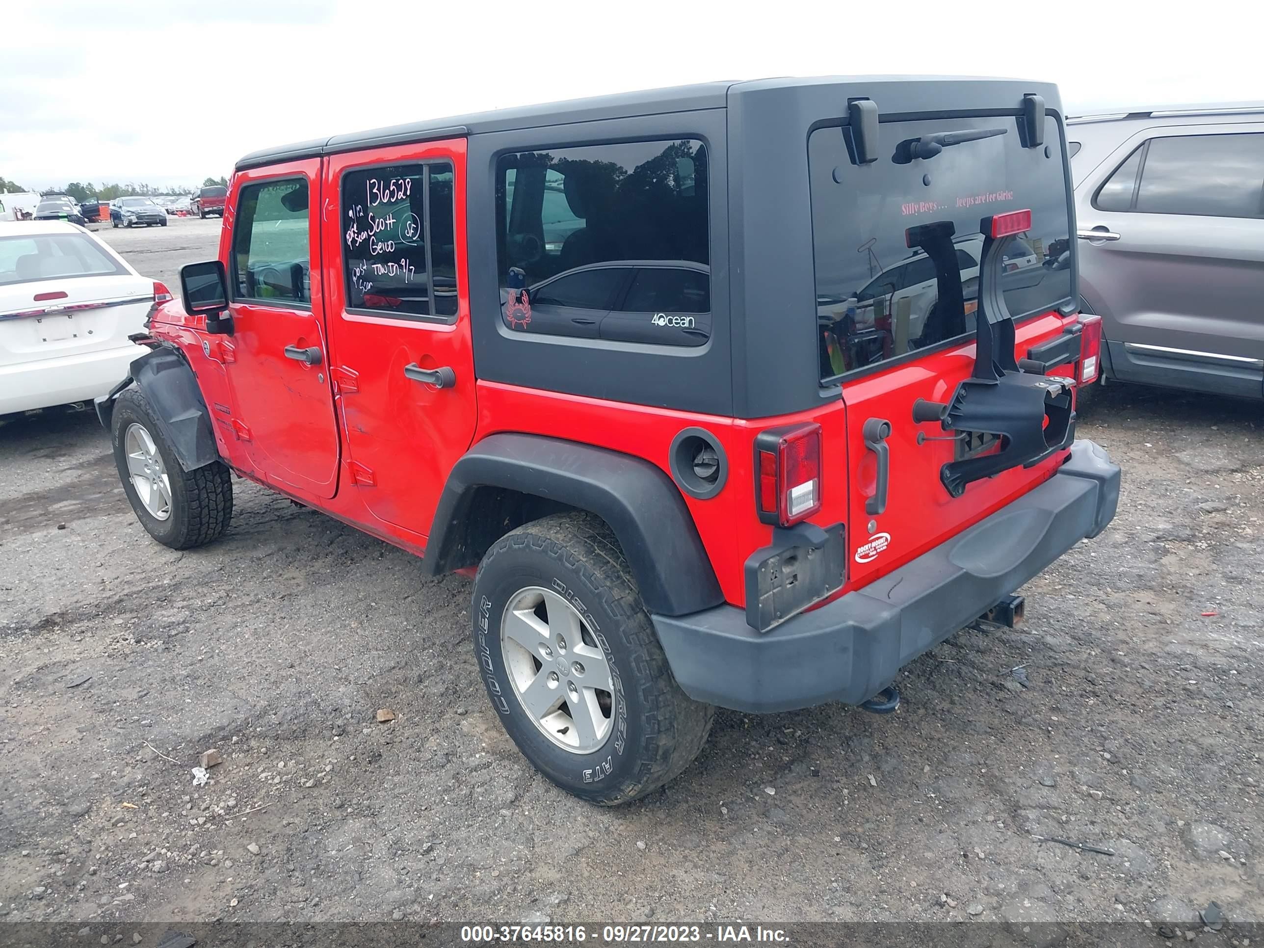 Photo 2 VIN: 1C4BJWDG7JL882980 - JEEP WRANGLER 