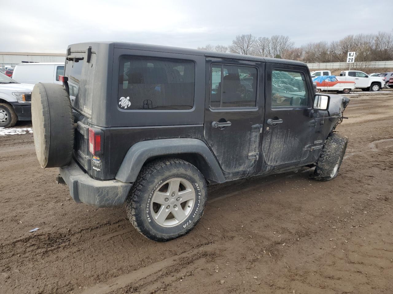 Photo 2 VIN: 1C4BJWDG9EL225913 - JEEP WRANGLER 