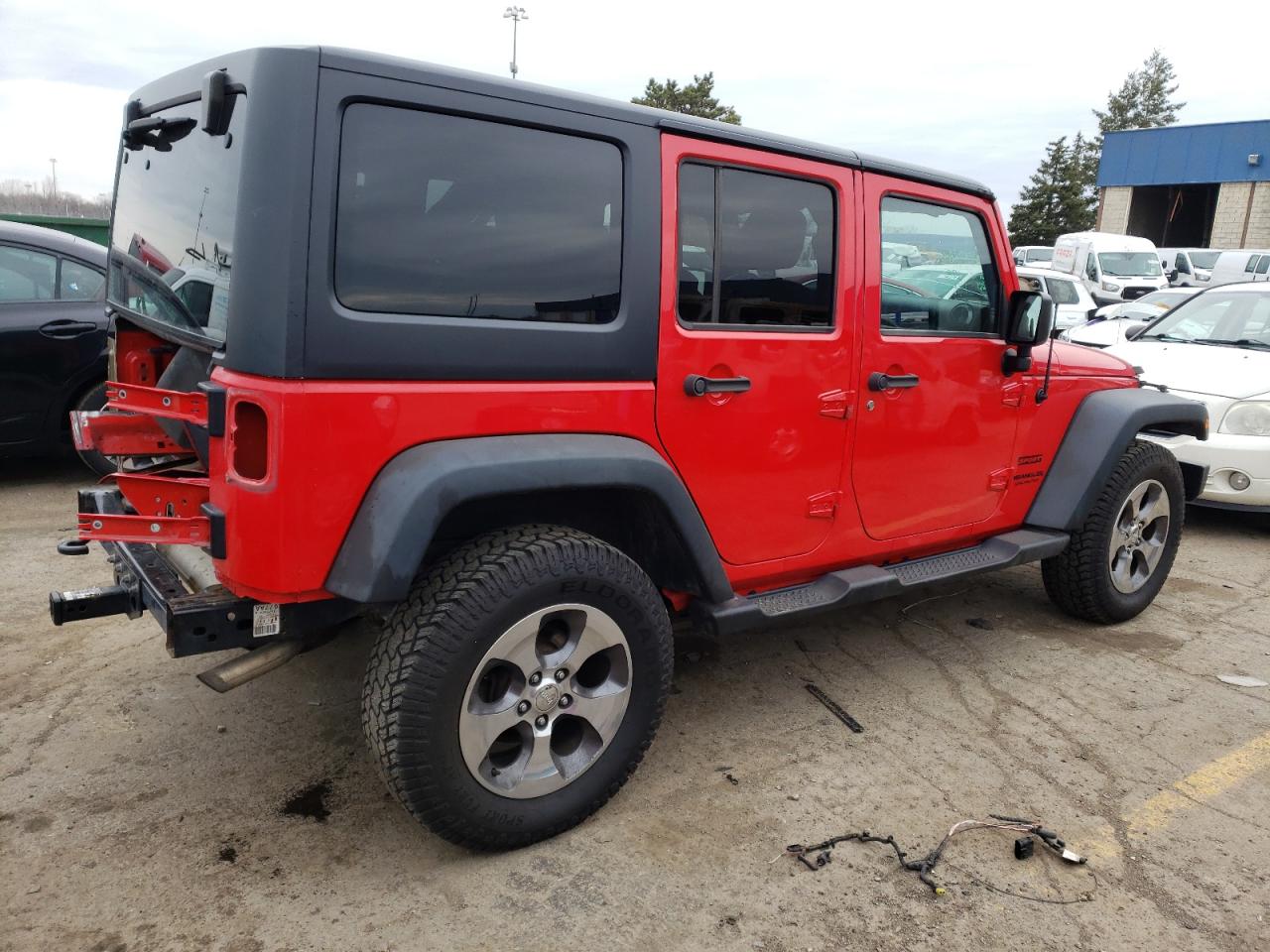 Photo 2 VIN: 1C4BJWDG9FL702504 - JEEP WRANGLER 