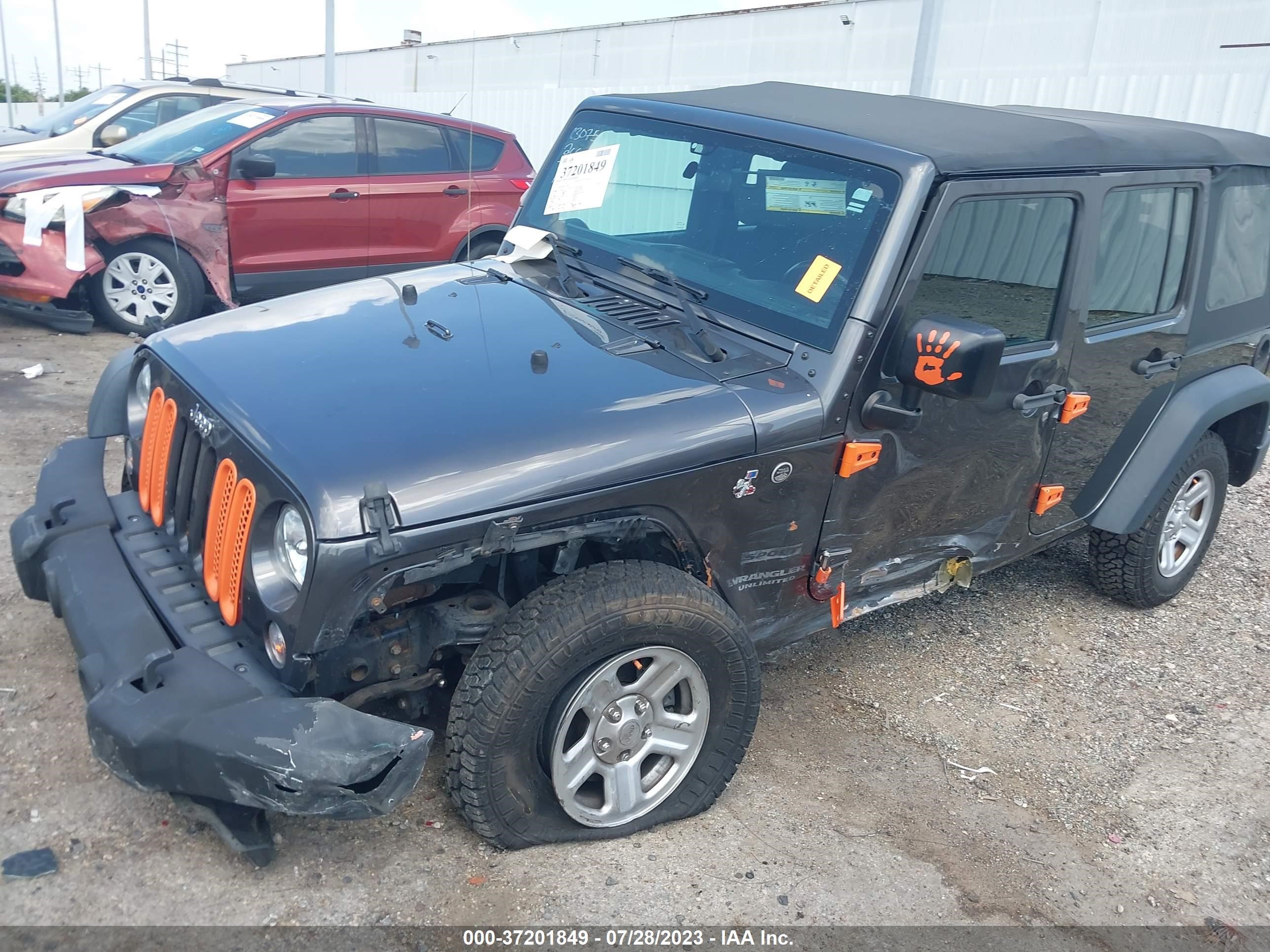 Photo 5 VIN: 1C4BJWDG9GL235098 - JEEP WRANGLER 