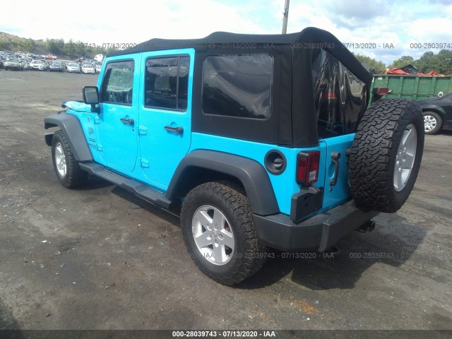 Photo 2 VIN: 1C4BJWDG9HL610277 - JEEP WRANGLER UNLIMITED 