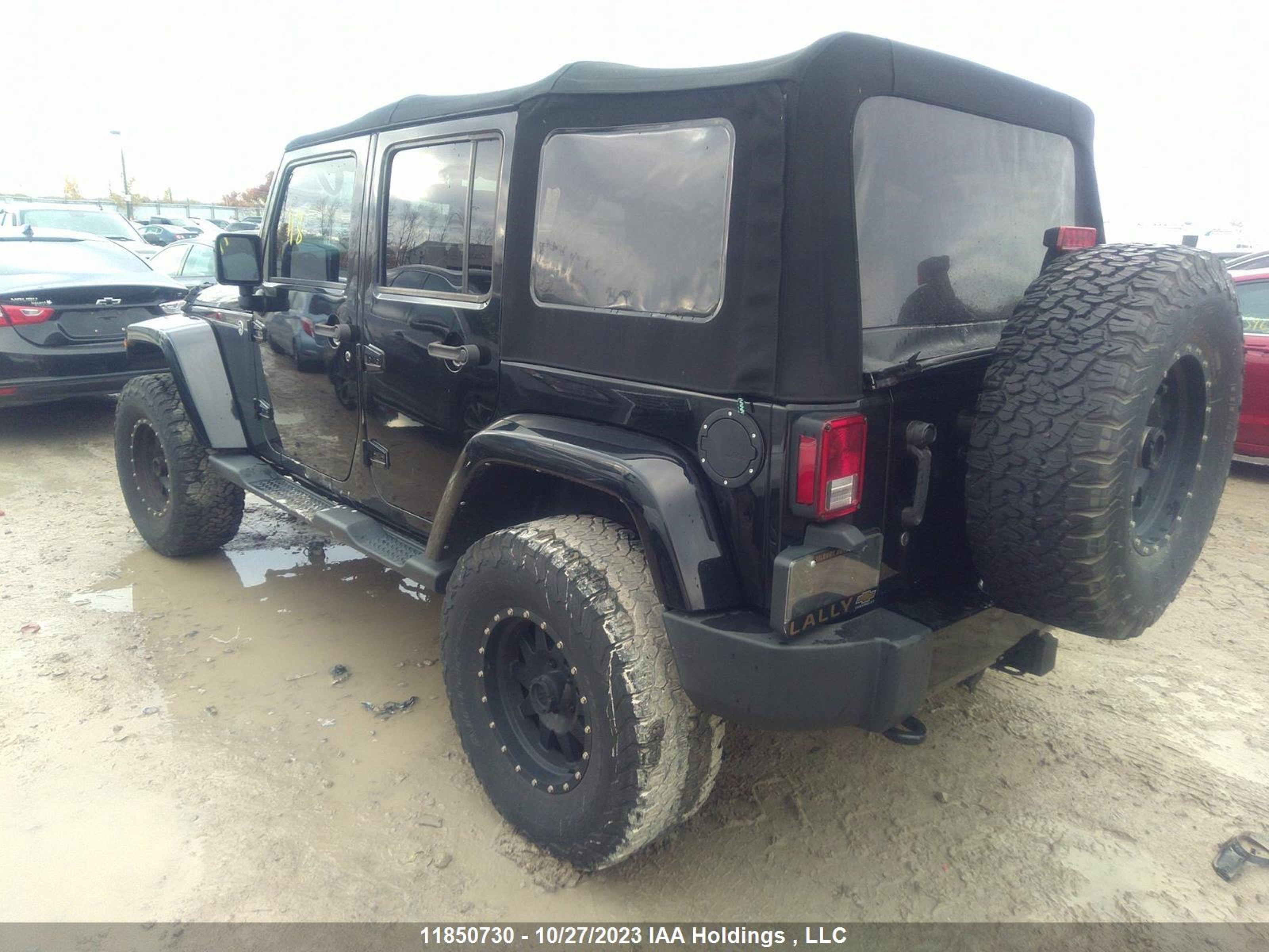 Photo 2 VIN: 1C4BJWEG0EL281060 - JEEP WRANGLER 