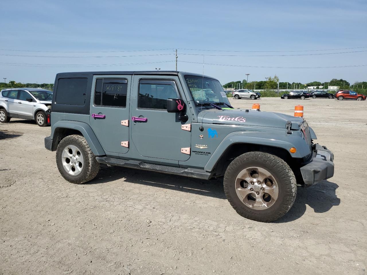 Photo 3 VIN: 1C4BJWEG0FL668189 - JEEP WRANGLER 