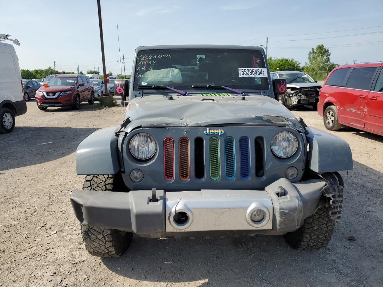 Photo 4 VIN: 1C4BJWEG0FL668189 - JEEP WRANGLER 