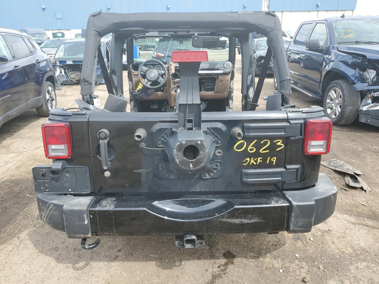 Photo 5 VIN: 1C4BJWEG0GL140623 - JEEP WRANGLER 