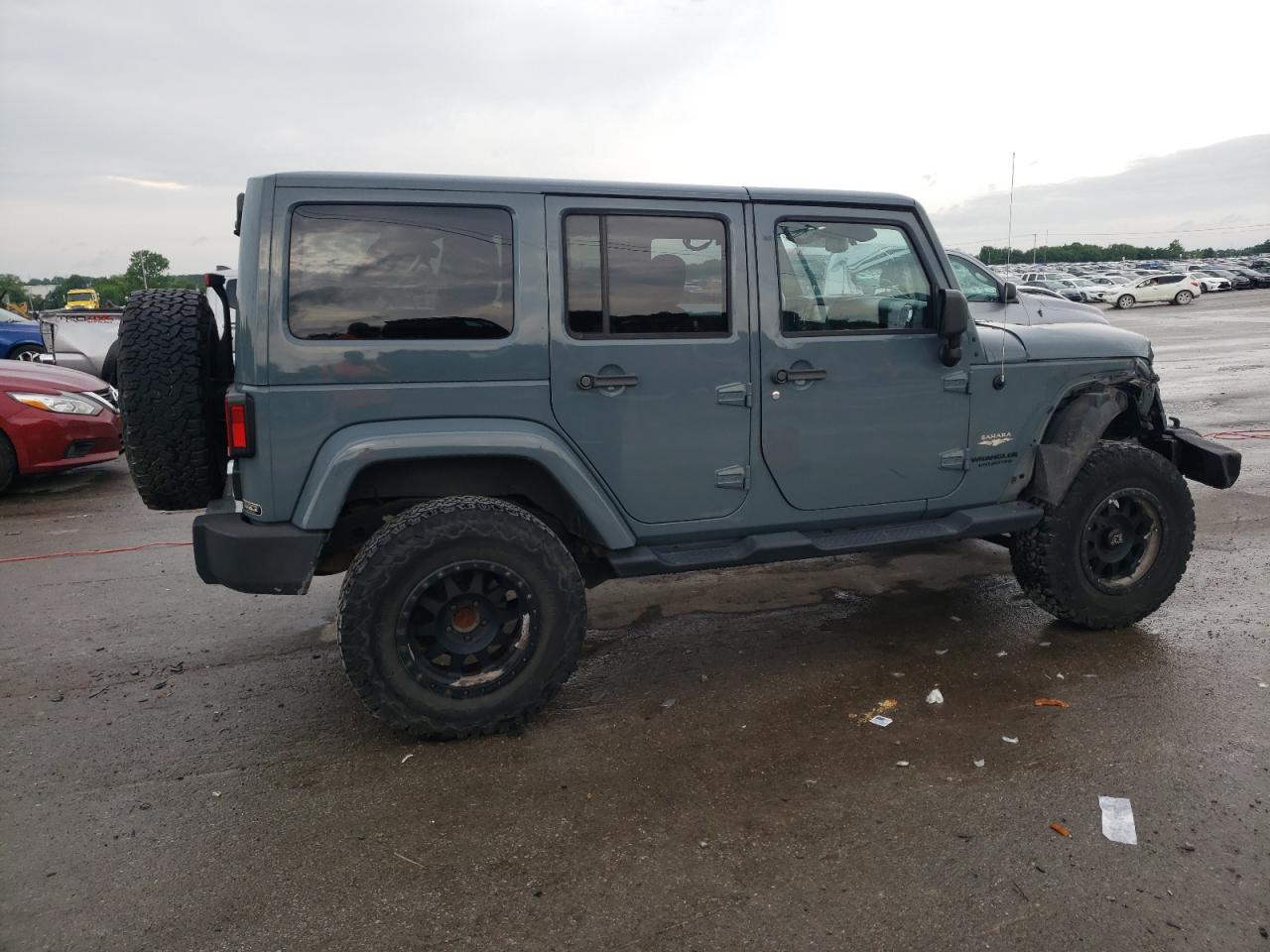 Photo 2 VIN: 1C4BJWEG1EL266227 - JEEP WRANGLER 