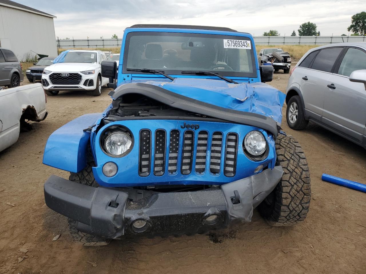 Photo 4 VIN: 1C4BJWEG1FL725788 - JEEP WRANGLER 