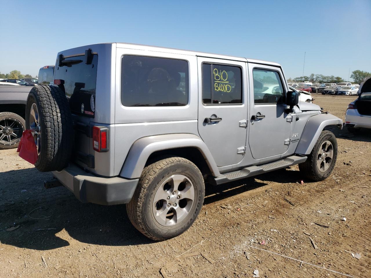 Photo 2 VIN: 1C4BJWEG1GL287095 - JEEP WRANGLER 