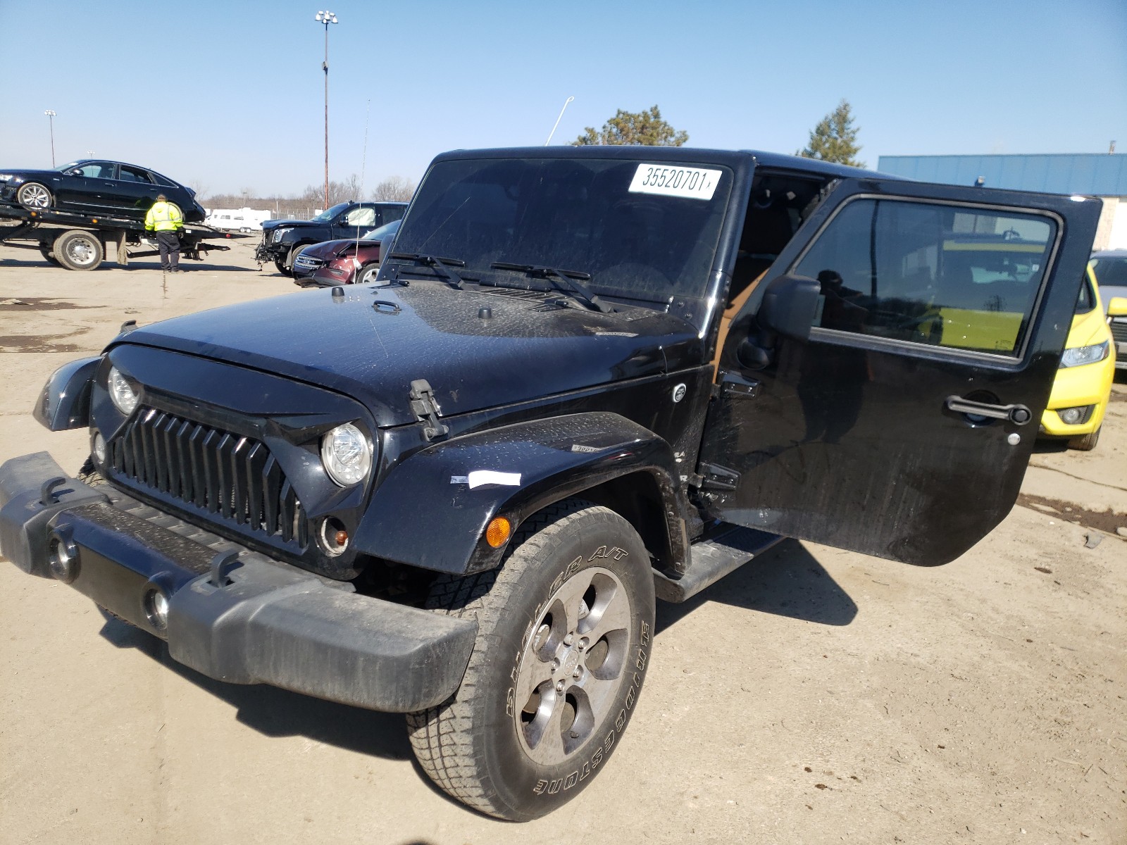 Photo 1 VIN: 1C4BJWEG1HL637388 - JEEP WRANGLER U 