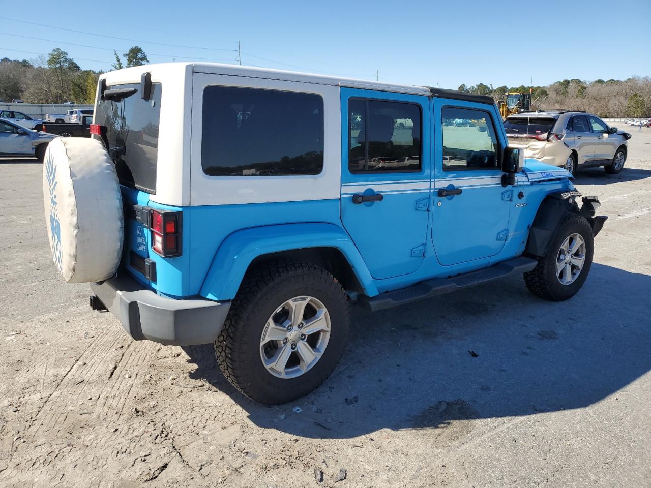 Photo 2 VIN: 1C4BJWEG1HL640131 - JEEP WRANGLER 