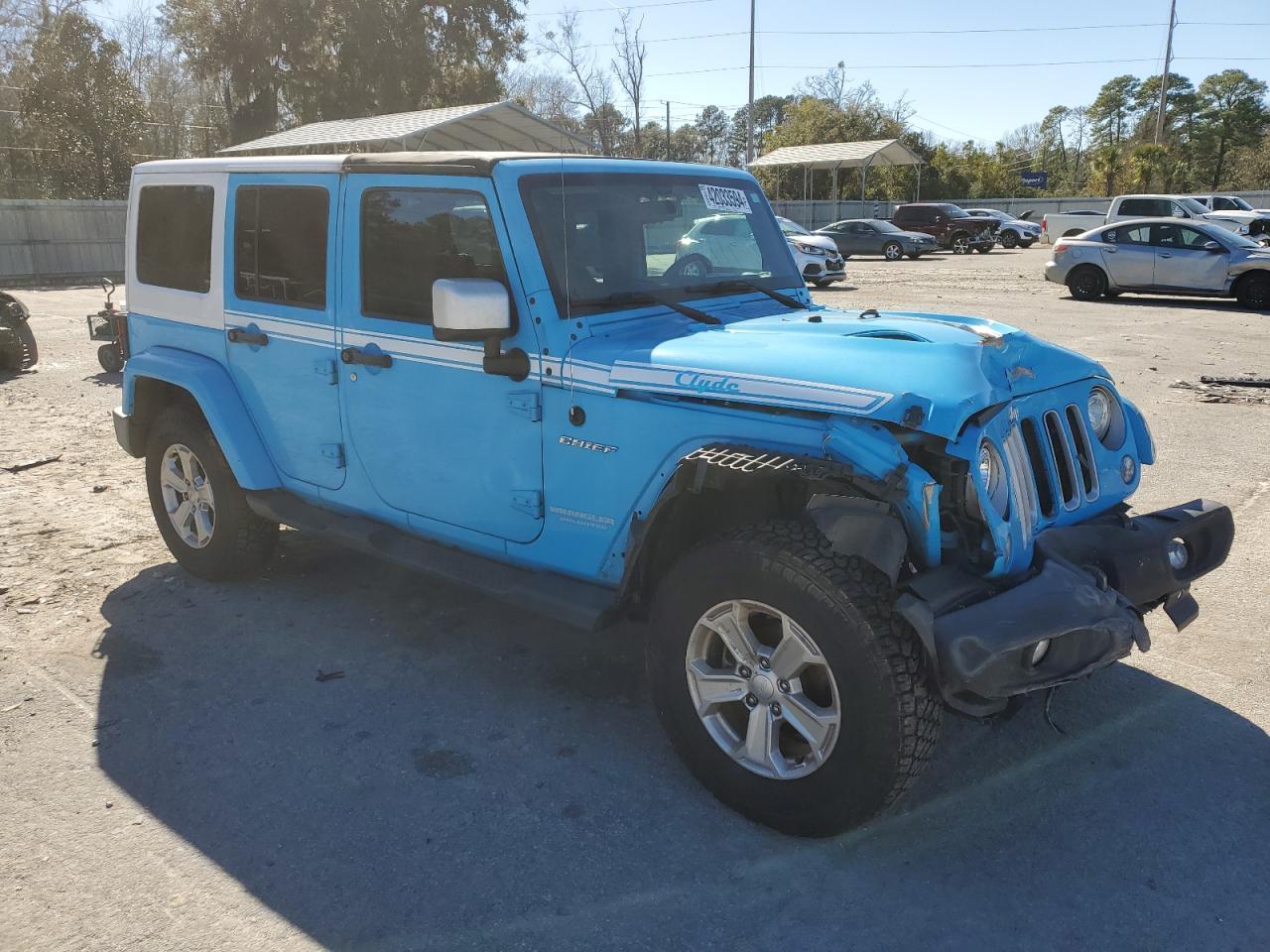 Photo 3 VIN: 1C4BJWEG1HL640131 - JEEP WRANGLER 