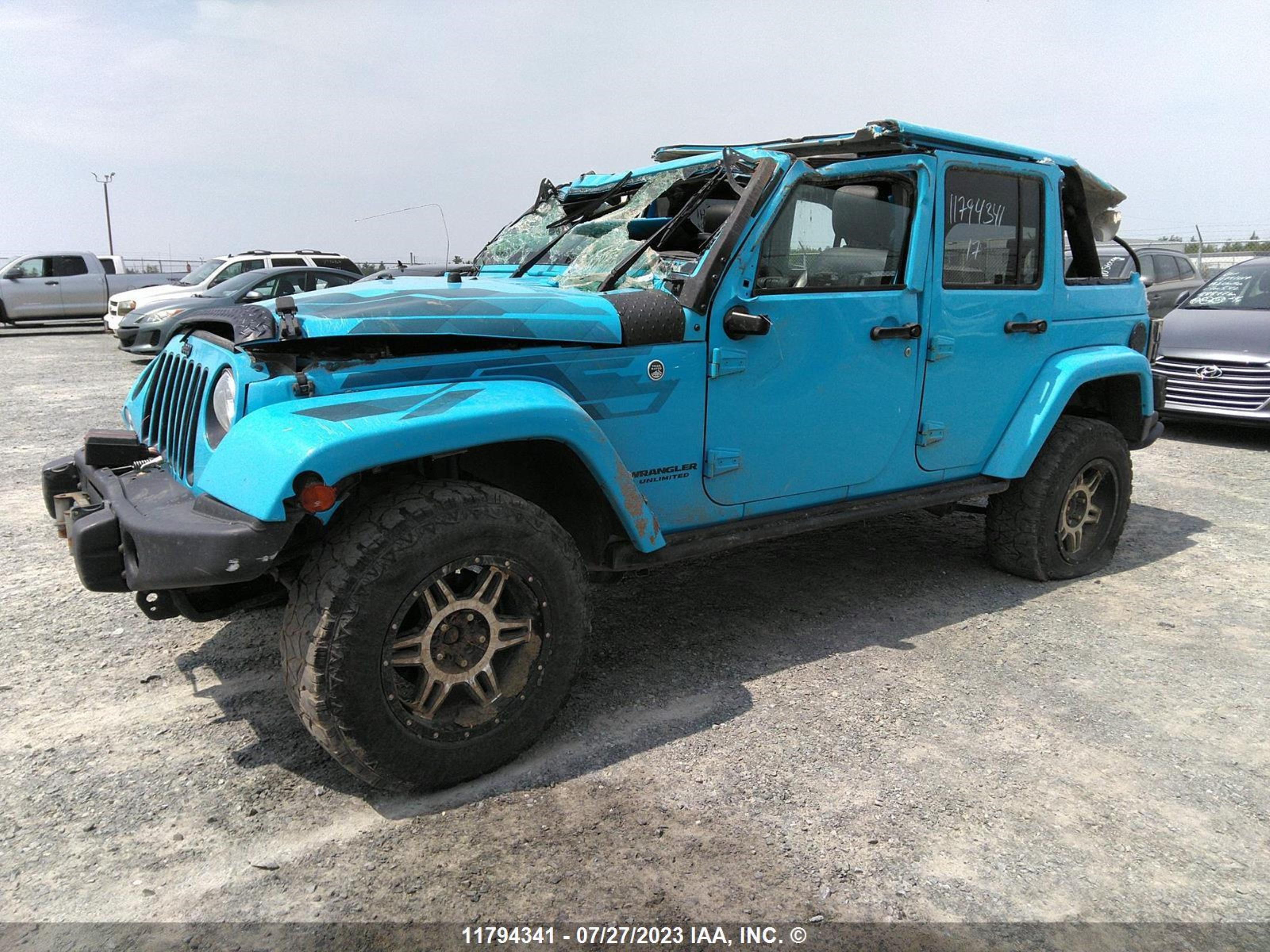 Photo 1 VIN: 1C4BJWEG2HL566847 - JEEP WRANGLER 