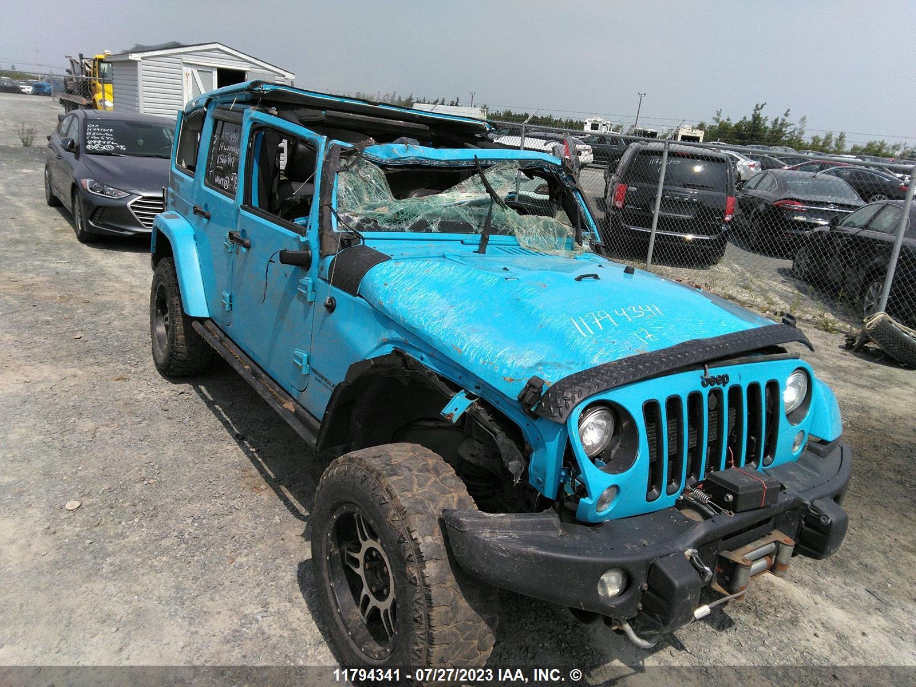 Photo 5 VIN: 1C4BJWEG2HL566847 - JEEP WRANGLER 