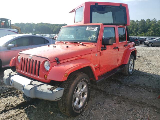 Photo 1 VIN: 1C4BJWEG3DL556855 - JEEP WRANGLER U 