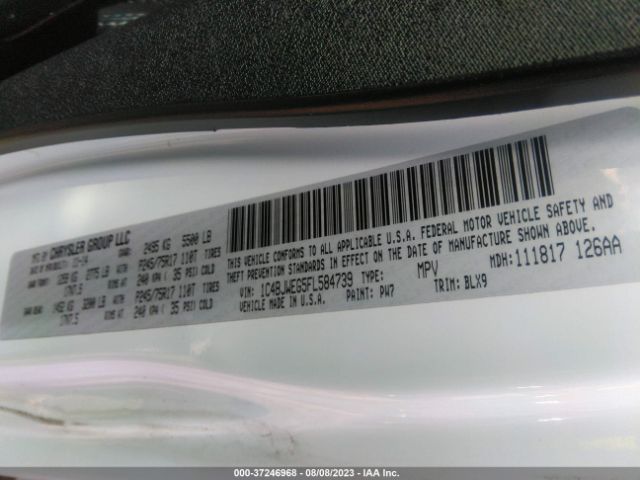 Photo 8 VIN: 1C4BJWEG5FL584739 - JEEP WRANGLER U 