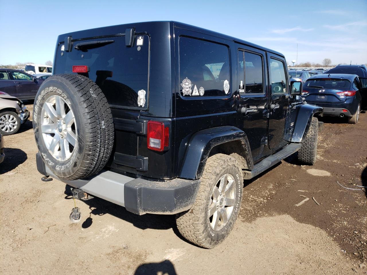 Photo 2 VIN: 1C4BJWEG6CL158036 - JEEP WRANGLER 